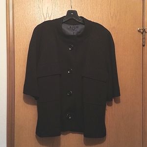 Anne Klein Size 1X Black Jacket